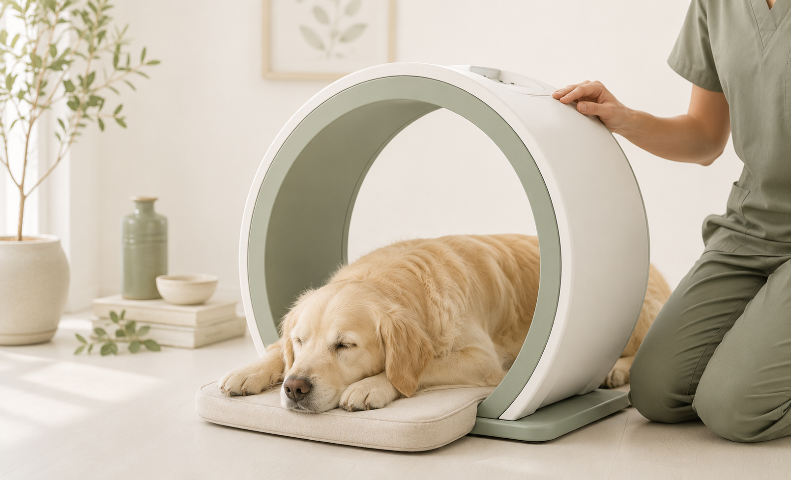 Tratamiento de Magnetoterapia en Centro Veterinario Mostoles
